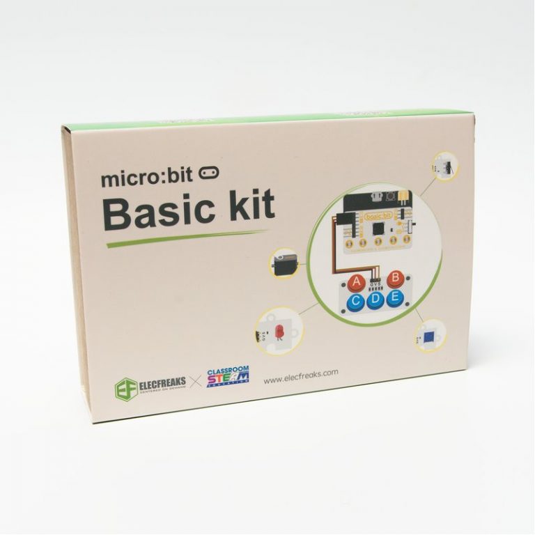 Súprava Basic Kit stvorená pre mikropočítač micro:bit